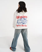 Riksgränsen Après Ski Club Hoodie Beyaz