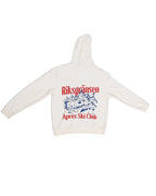 Riksgränsen Après Ski Club Hoodie Beyaz